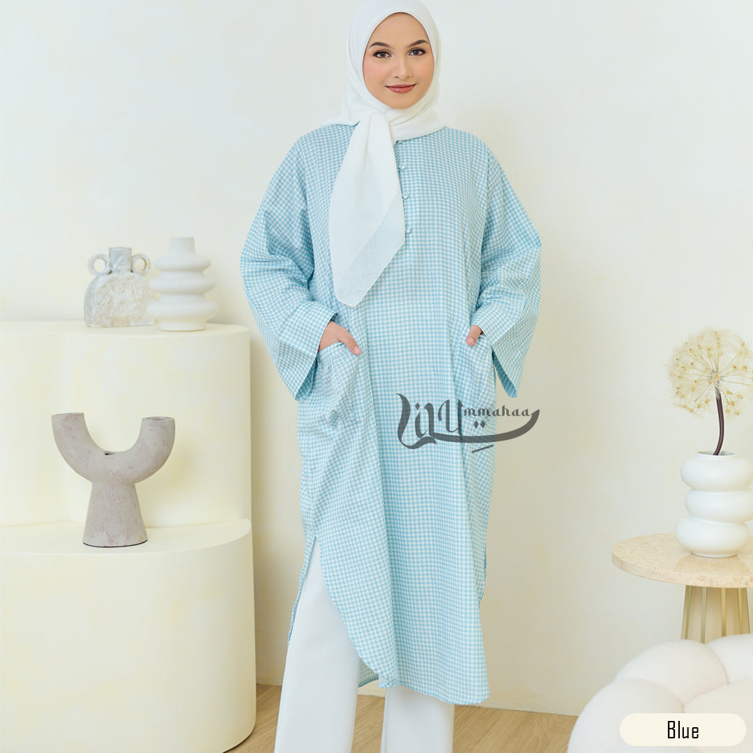 Adele Tunic (Houndstooth)