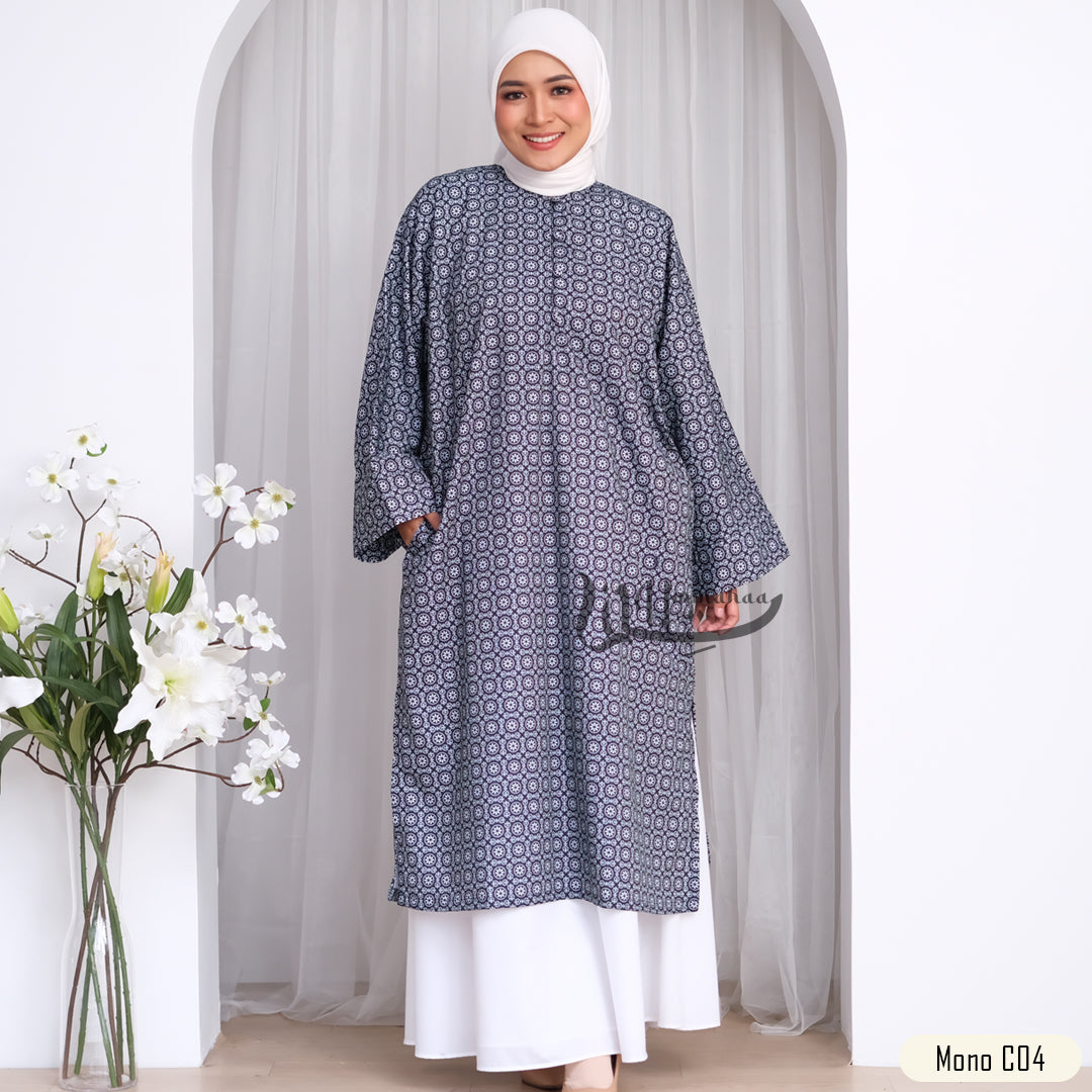 (Klasique Raya) Safia Monochrome