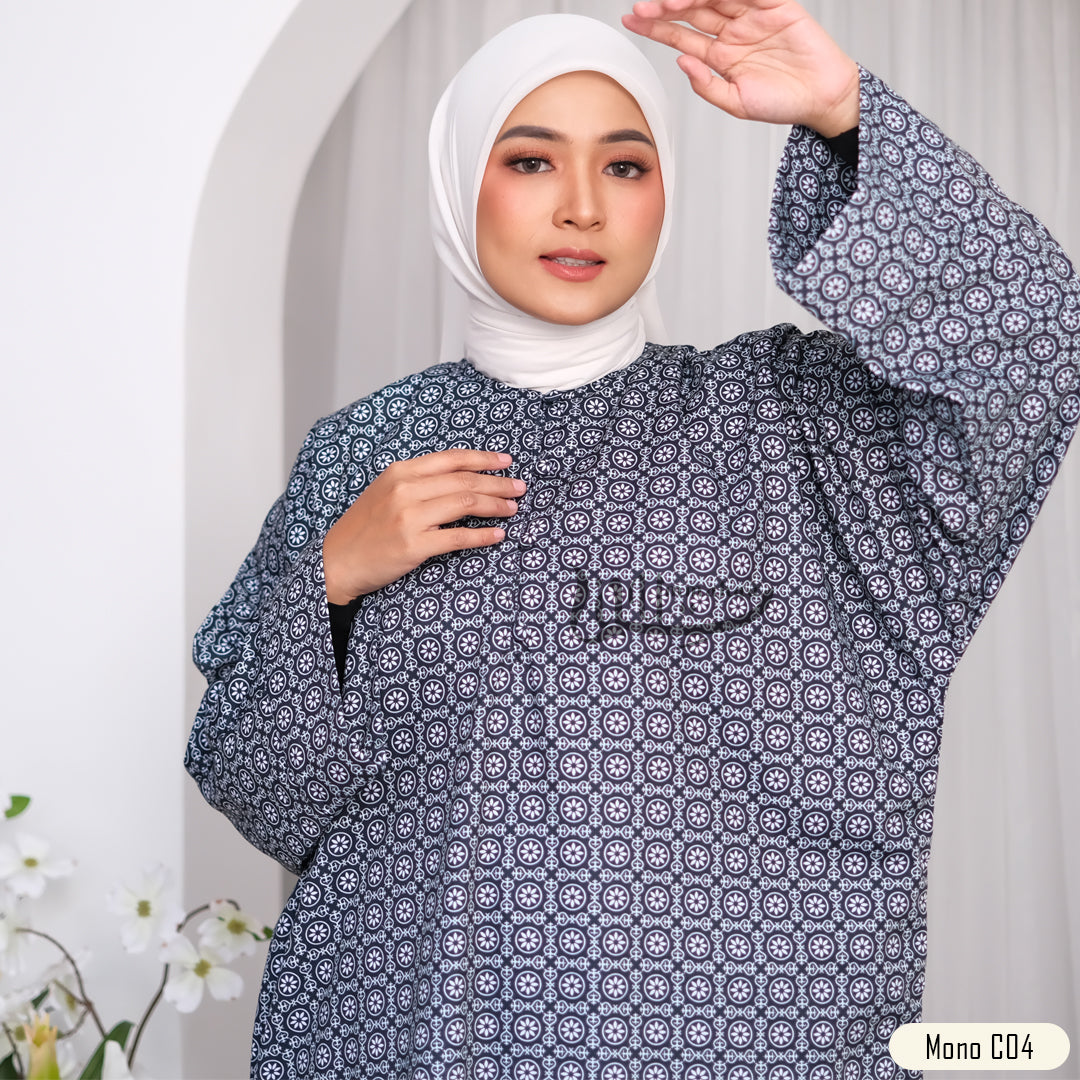 (Klasique Raya) Safia Monochrome