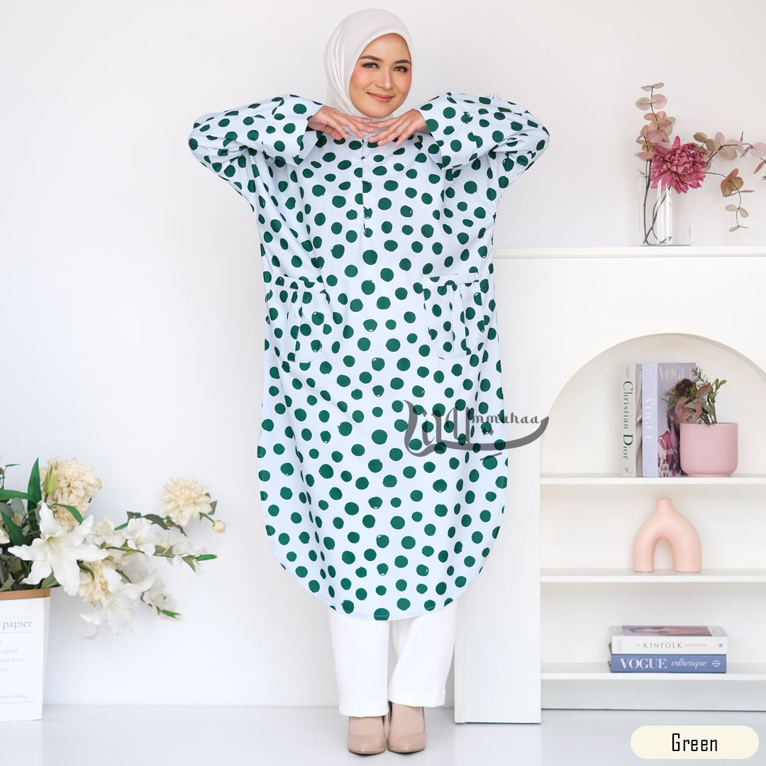 Adele Tunic (Polka Brush)
