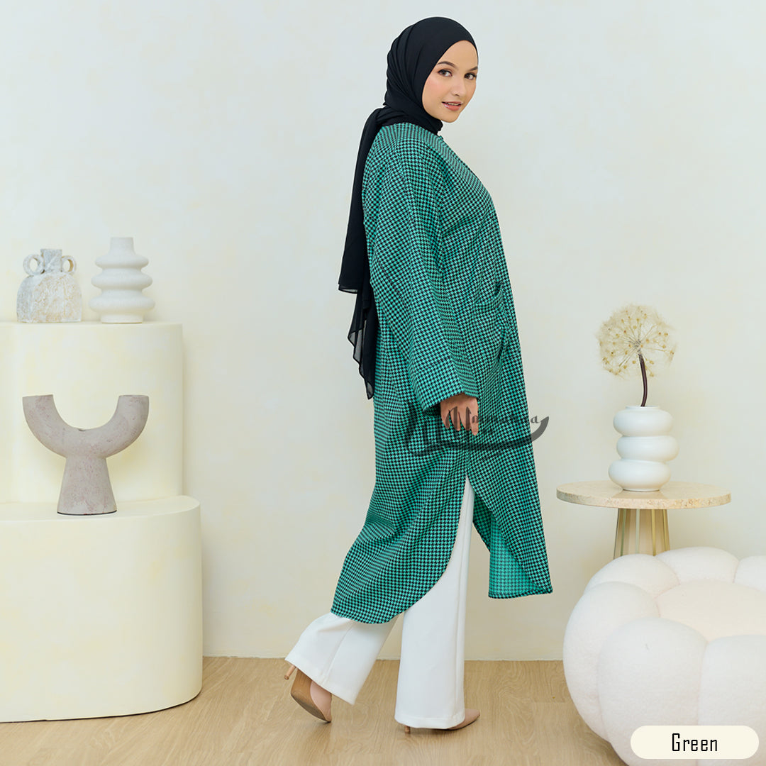 Adele Tunic (Houndstooth)