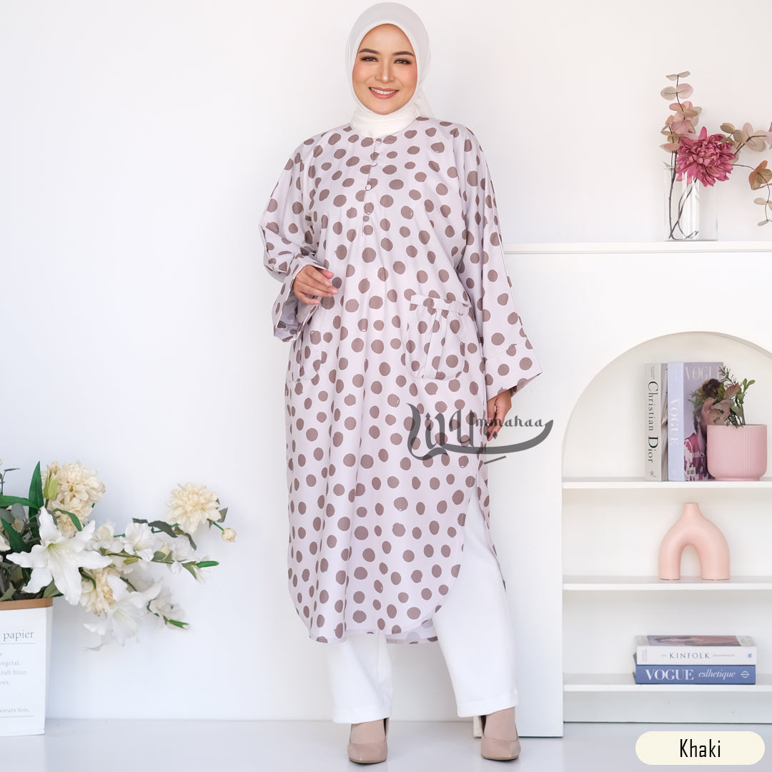Adele Tunic (Polka Brush)