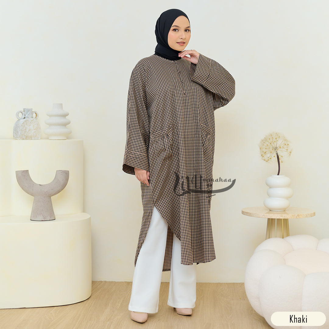 Adele Tunic (Houndstooth)