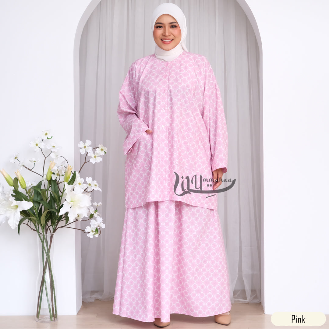 (Klasique Raya) Yuna Skirt Set