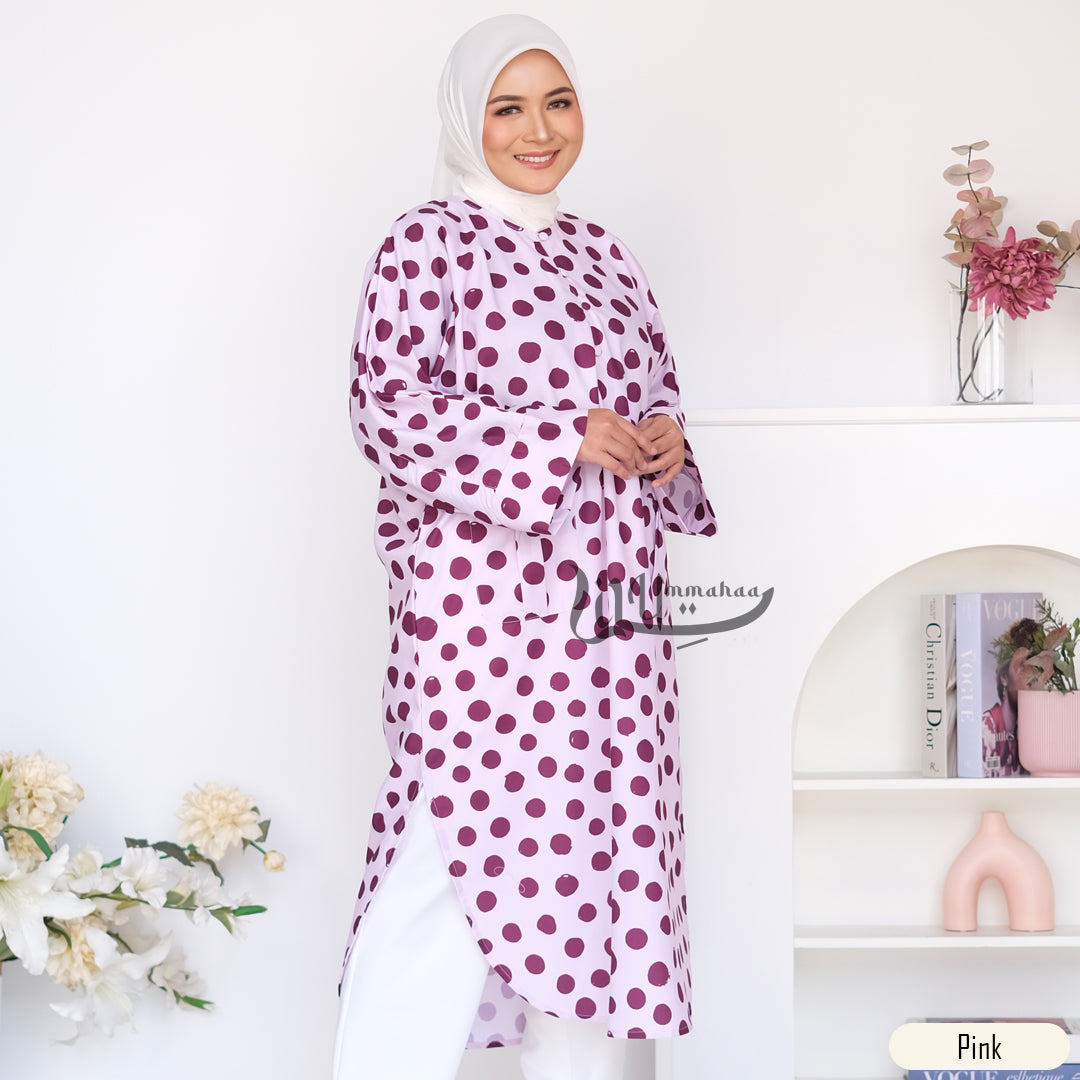 Adele Tunic (Polka Brush)