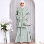 (Klasique Raya) Yuna Skirt Set