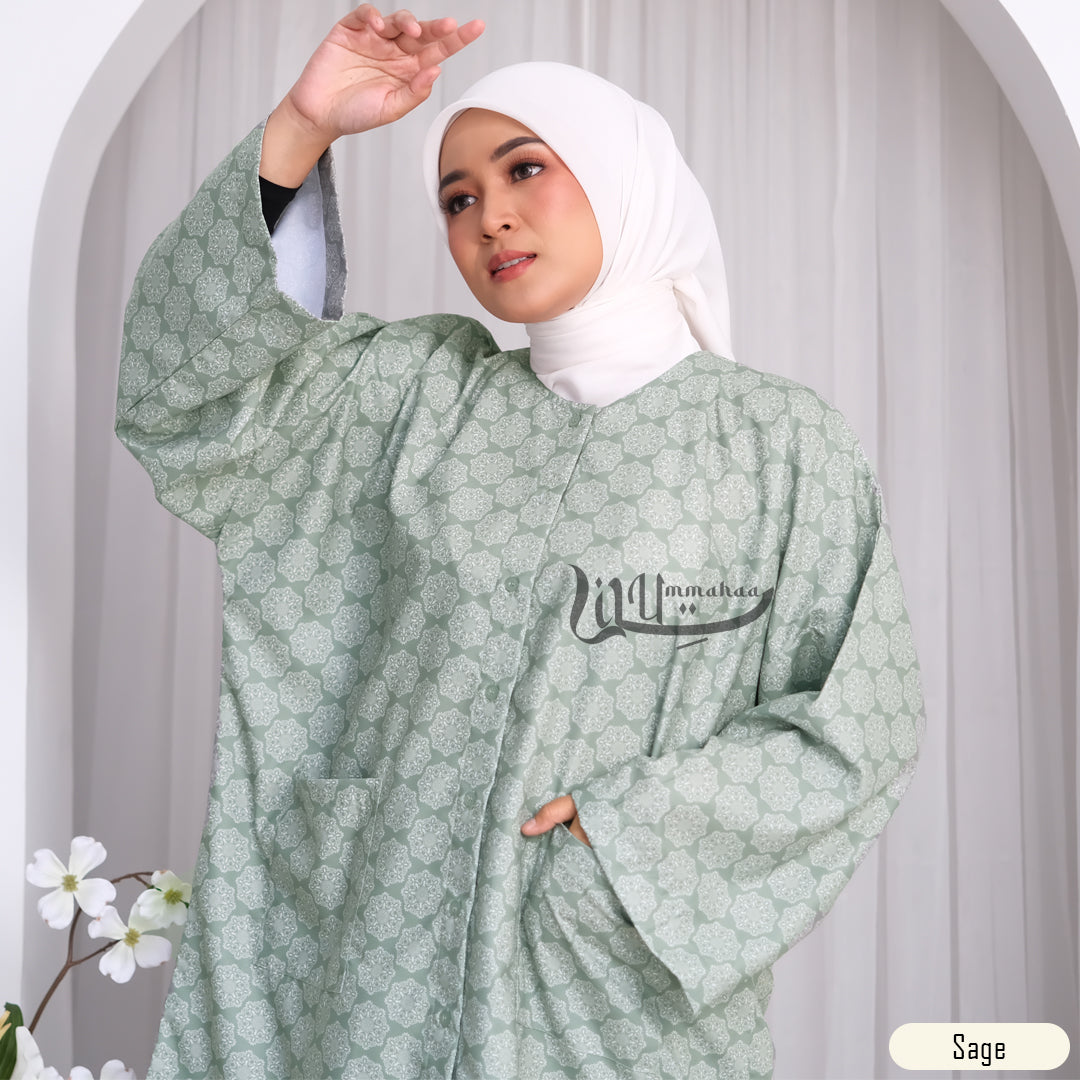 (Klasique Raya) Yuna Skirt Set