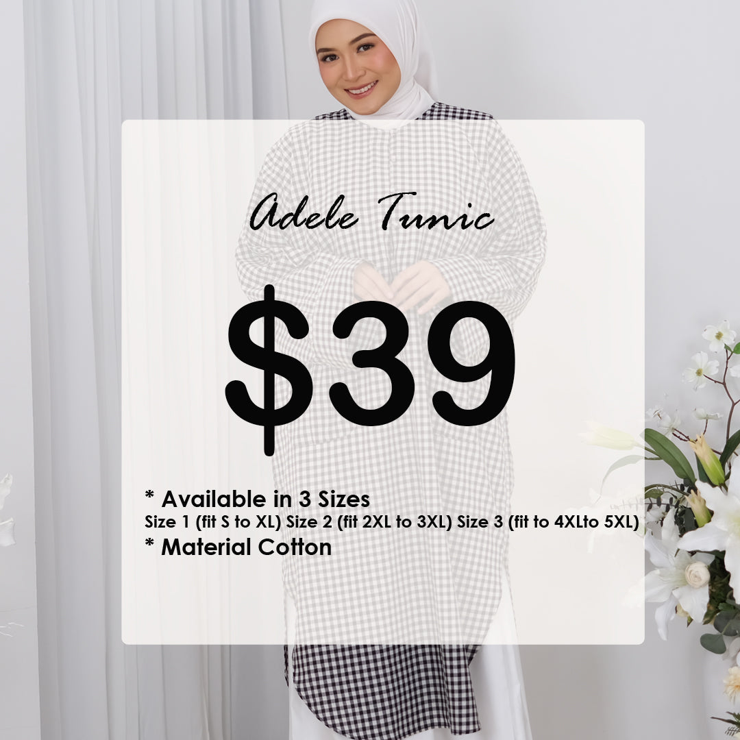 Adele Tunic (Gingham)